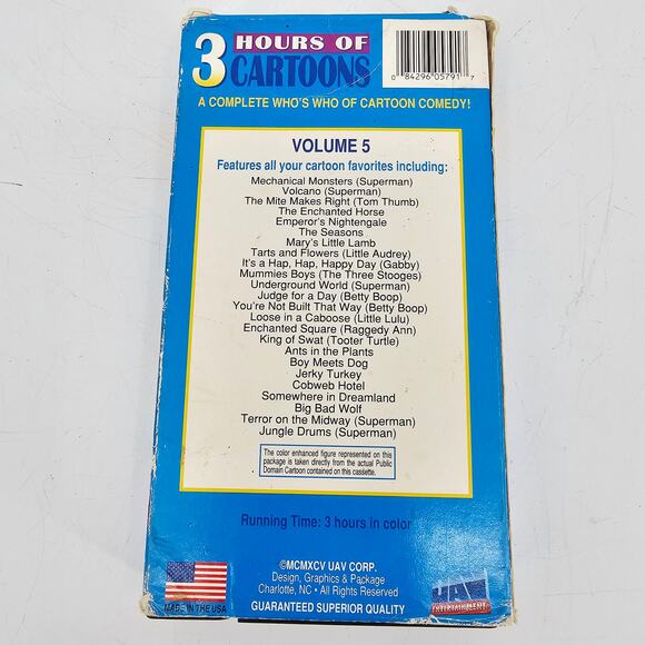 Vintage 3 Hours of Cartoons: Superman & Pals 25 Cartoon Classics 90's Nostalgia - Picture 3 of 5